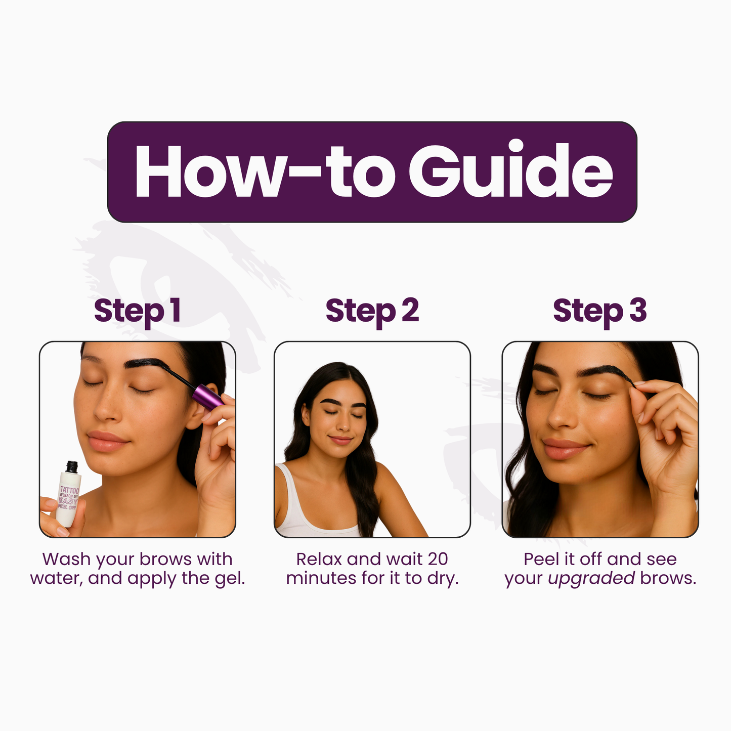 Peel-Off Eyebrow Gel