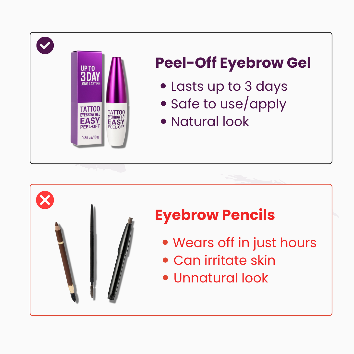 Peel-Off Eyebrow Gel